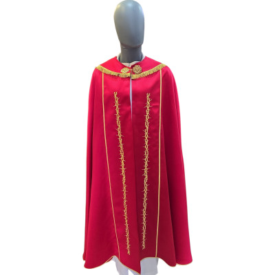 Piviale "Passio" colore rosso.