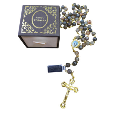 Corona del Rosario con cassetto apribile