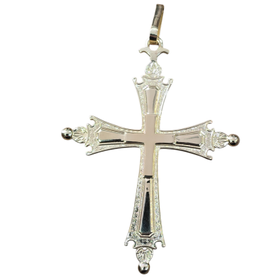 Croce Pettorale - mod. Papa Leone - Argento 925