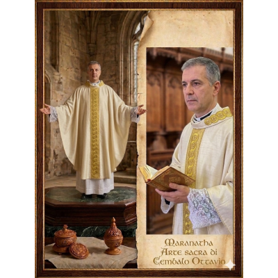 Casula Modello Aronne - Bianco