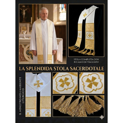 Stola Sacerdotale modello "Posillipo"