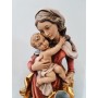 SCultura in Legno Madonna con il Bambino cm 65