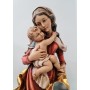 SCultura in Legno Madonna con il Bambino cm 65