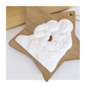 Decorazioni in legno d'ulivo